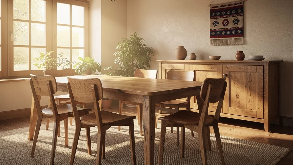 Pour meubler en Alsace, je préfère le chêne local au design importé