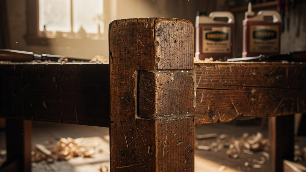 Ma colle à bois a tenu un assemblage sollicité tous les jours
